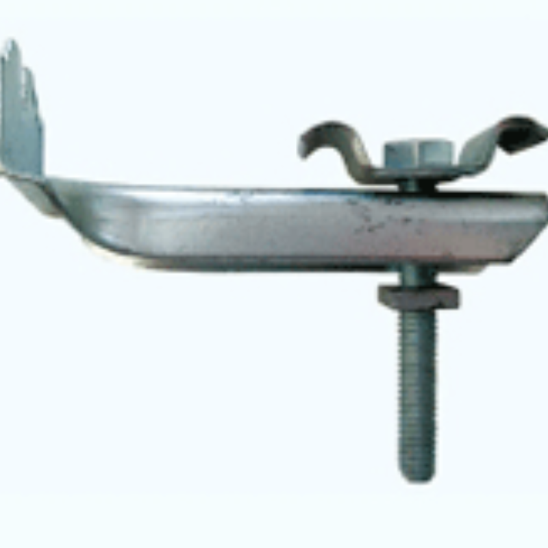 Оцинкованная скоба широкая и узкая с болтом М8*60мм и гайкой и нижней прижимной планкой Оцинкованная скоба широкая и узкая с болтом М8*60мм и гайкой и нижней прижимной планкой
